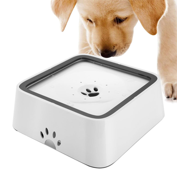 Floating dog clearance water bowl